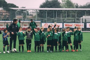 Ragazzi Osal in campo a Zingonia