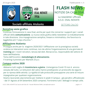Calcio Flash News n 4